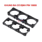 Khung cố định pin 18650 / 21700 / 26650 / 32140 / 33140. Nhựa ABS chất lượng cao